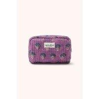 Gayane Cotton Toiletry Bag with Zip Fastening