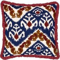 Henderson Embroidered Cotton Filled Cushion