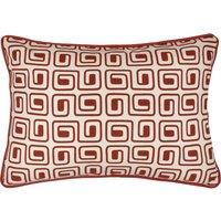 Safara Piped Cotton Filled Cushion