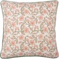 Delphine Floral Piped Filled Cushion