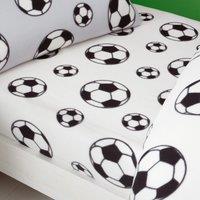 Football Fleece Fitted Sheet