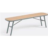 Hanso Acacia Garden Bench with Fold-Away Legs