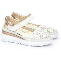 Rueda Leather Wedge Shoes