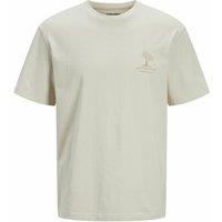 Logo Print T-Shirt with Crew Neck