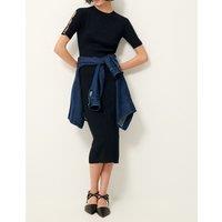 Little Tim Midi Dress in Sparkly Knit