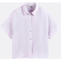Loose Fitting Shirt with Elbow-Length Sleeves