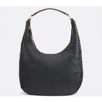 Woven Leather Tote Bag