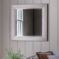 93cm Baddow Silver Square Mirror