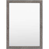 77cm Panfield Mirror Marbled Grey