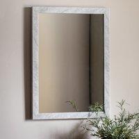 77cm Panfield Mirror Marbled White