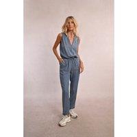 Denim Jumpsuit Trousers