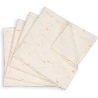 Set of 4 Wildoy Cotton Muslin Squares