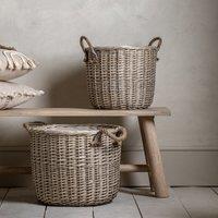 Set of 2 Dolau Round Baskets