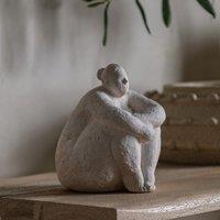 17cm Lady Cement Decoration