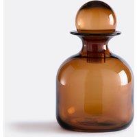 Nemia Decorative Bottle in Amber Glass H28cm