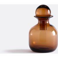 Nemia Decorative Bottle in Amber Glass H20cm