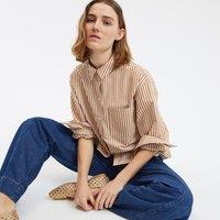 Signatures Marlne Striped Shirt in Cotton