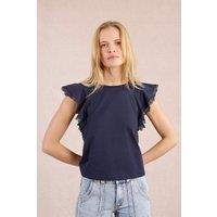 Crew Neck T-Shirt with Short Sleeves