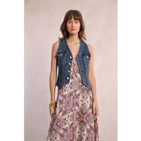 Suit Cardigan in Jeans