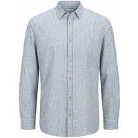 Cotton/Linen Shirt in Regular Fit