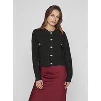 Short Buttoned Cardigan