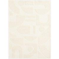 100% Wool Graphic Print Rug, Melko