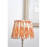 45cm Ikat Patterned Mushroom Pleat Tapered Shade
