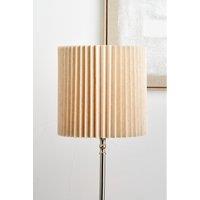 40cm Natural Linen Hard Pleat Shade