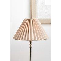 40cm Natural Linen Hard Pleat Tapered Shade