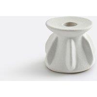 Textured Ceramic Candle Holder H7cm, Ilia