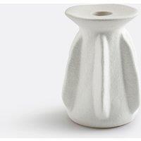 Textured Ceramic Candle Holder H12cm, Ilia