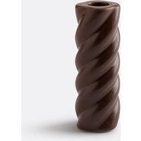 Twisted Ceramic Candle Holder H12.5cm, Vavy