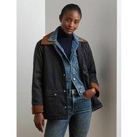 Rain Jacket with Press Studs and Large Collar