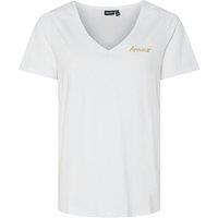 Embroidered V-Neck T-Shirt