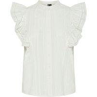 Ruffled Sleeveless Blouse