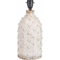 Textured Dot Stoneware Table Lamp Base