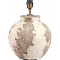 Lulu Antique Finish Stoneware Table Lamp Base