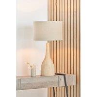 Natural Mango Wood Curved Table Lamp Base