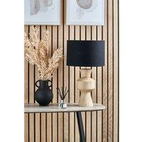 Mango Wood Contemporary Table Lamp Base