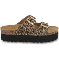 Zatop Leather Platform Mules, Made in Europe