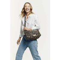 Mini Charlot Crossbody Bag in Printed Canvas