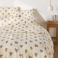 Ellin Duvet Cover in Cotton Muslin