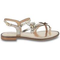 Hesperi Toe-Post Sandals in Leather