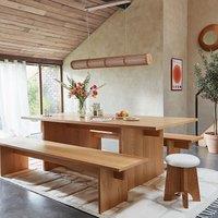 Deling Oak Veneer Bench