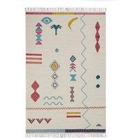 Flat Woven Wool Rug, Imani