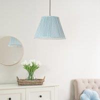 Blue Pin Stripe Large Shade
