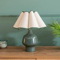 Jamie Green Ceramic Table Lamp