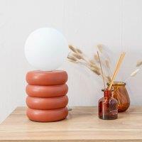 Rix Rust Ceramic Table Lamp