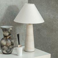 Margot White Marble Table Lamp