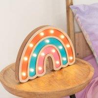 Rainbow Wooden Table Lamp